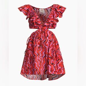 Milly Resort Delilah Chevron Minidress